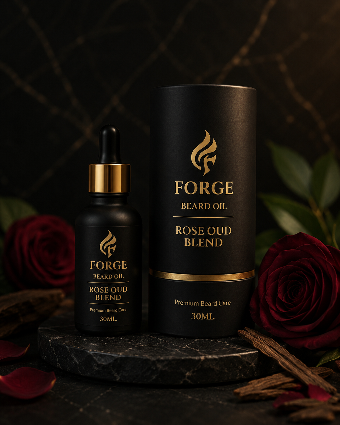 Forge Rose Oud Blend Beard Oil COMING SOON!!